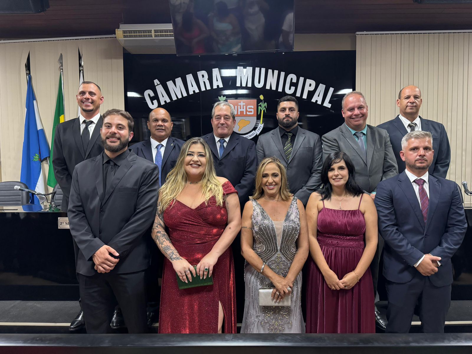CÂMARA DÁ POSSE AO NOVO PREFEITO DE TRAJANO DE MORAES