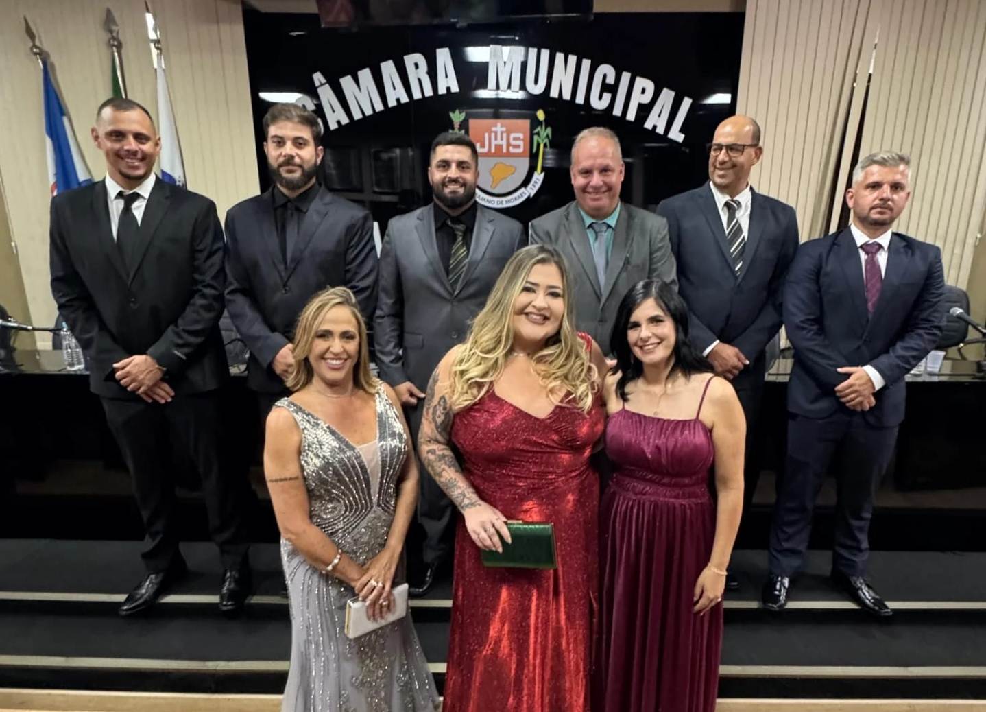 NOVOS VEREADORES TOMAM POSSE EM TRAJANO DE MORAES