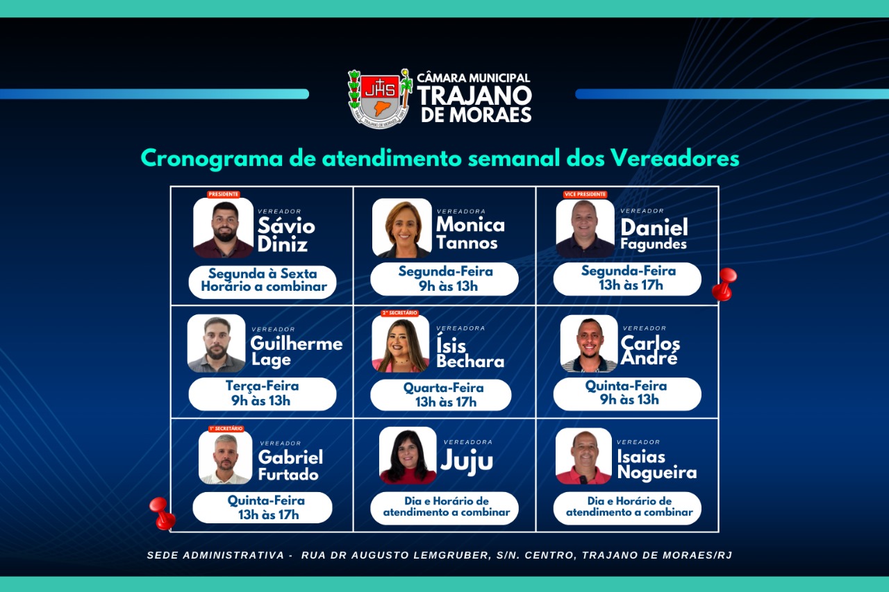 VEREADORES FAZEM ATENDIMENTO NA SEDE DA CÂMARA